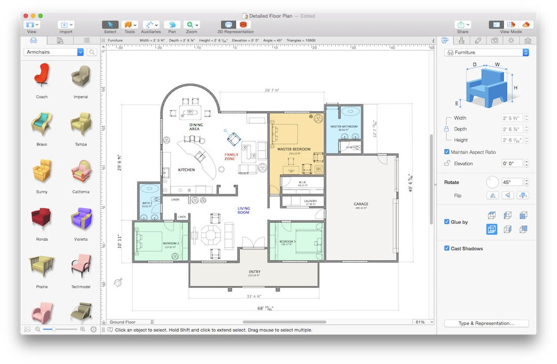 Free Floor Plan Software For Mac Os X
